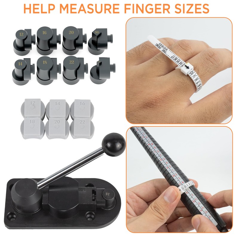 NEEDLENEST Ring Bender Tool for Spoon Rings Heavy Duty -