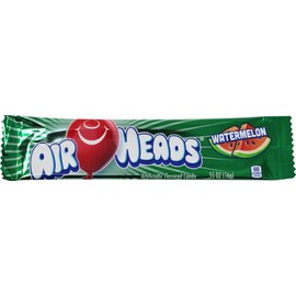 Airheads Candy, Watermelon, 0.55 oz Bar (Pack of 108)