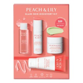 Kit De Cuidado De Piel Serum Glass Skin De Peach & Lily