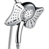 GRICH 2.5GPM Shower Head with Handheld Spray Combo: 2 in