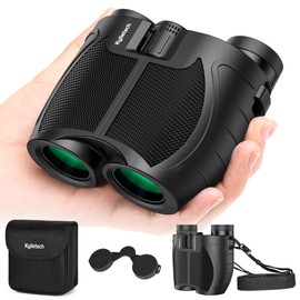 Kylietech Compact Binoculars for Adults Kids, 12x25 Binoculars Lightweight and Waterproof for Bird Watching, Mini Binoculars with FMC Lens BAK-4 Prisms for Outdoor, Travel, Concerts