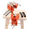 Clamp Bench Vise, Small Table Vise for Woodworking, Heavy Duty