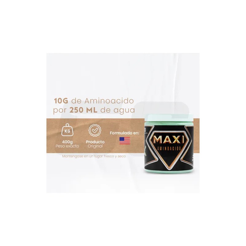 Maxi Suplementos Aminoácidos En Polvo 400g