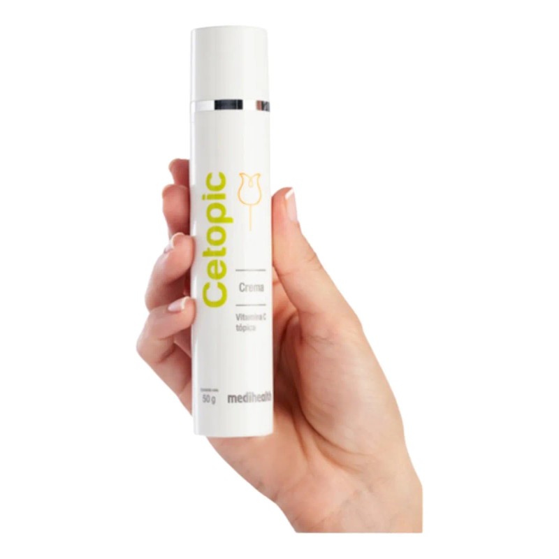 Cetopic Crema Anti Envejecimiento Vitamina Todo Tipo Piel Día Noche