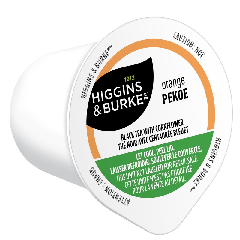 Higgins & Burke Orange Pekoe Tea Real Cup Capsule, Compatible