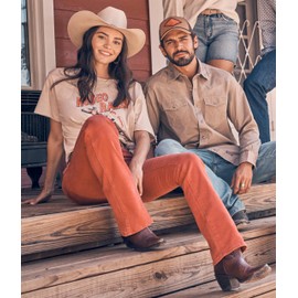 Wrangler Western Women's Retro Bailey High-Rise Bootcut Jean, Isla, 27W x 32L