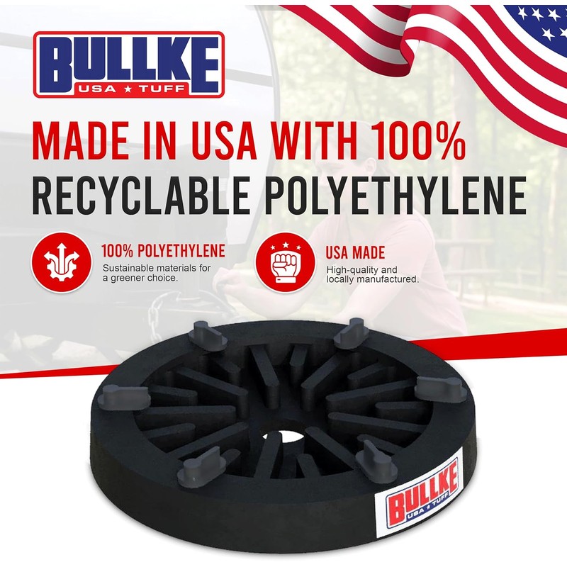 USA Made Heavy-Duty Rv Pad | Four-Point RV Leveling System