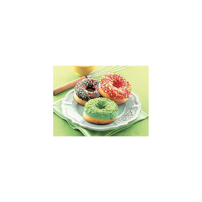 Silikomart Professional SF170 Silicone Mold, Donuts