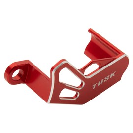 Tusk Billet Rear Caliper Guard Red Compatible with Honda CRF250R 2004-2026/CRF450R 2002-2026/CRF450RL 2021-2026/CRF450X 2005-2009, 2012-2017, 2019-2026