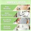 59” Ultra-Flex Shower Hose, Premium RV PVC Handheld Shower Head