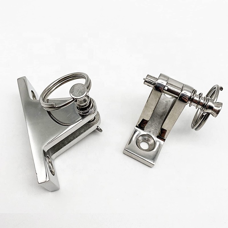 Rolasm Bimini Deck Hinge with Pin and Ring 90°Deck Hinge