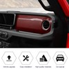 RT-TCZ Center Console Trim Cover Dashboard Control Panel Cover Decorative