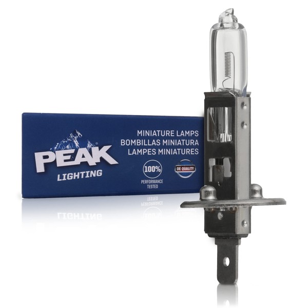 PEAK H1 OE Standard Halogen Replacement Headlight Bulb