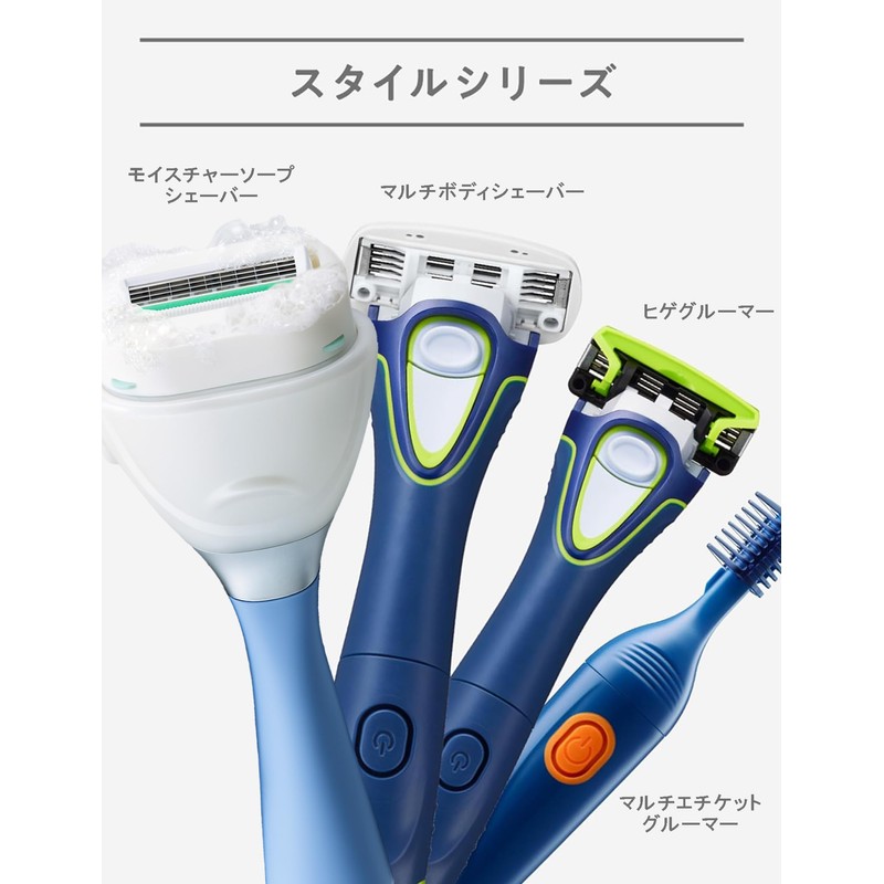 Schick Moisture Soap Shaver Holder (with Blade + 1 Replacement