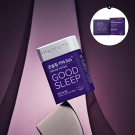 Vital Beauty [바이탈뷰티]굿슬립 가바 365 (30일) 식약처 인정 수면기능성 [Vital Beauty] Good Sleep GABA 365 (30 Days) Approved Sleep Functionality by MFDS