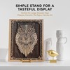 IPAME 8 Inch Large Plate Stands for Display - Metal