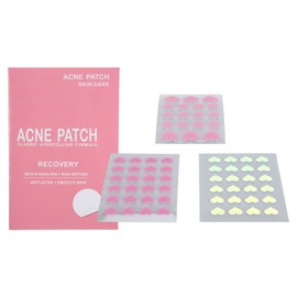 66pcs Pimple Care Patch Heart Shape Colorful Hydrocolloid Blemish Cover Patch for Dark Spot