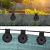 40PCS Easy Gadgets Tarp Clips, Shade Cloth Heavy Duty Lock