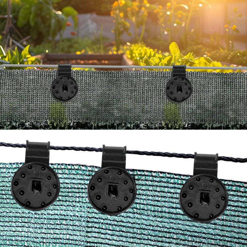 40PCS Easy Gadgets Tarp Clips, Shade Cloth Heavy Duty Lock