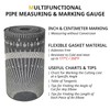 JHTii Pipe Measure Tool – Wrap Around Tape, Flex Angle