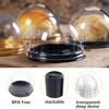 Clear Plastic Mini Cupcake Container, Mini Cupcake Boxes Mooncake Boxes