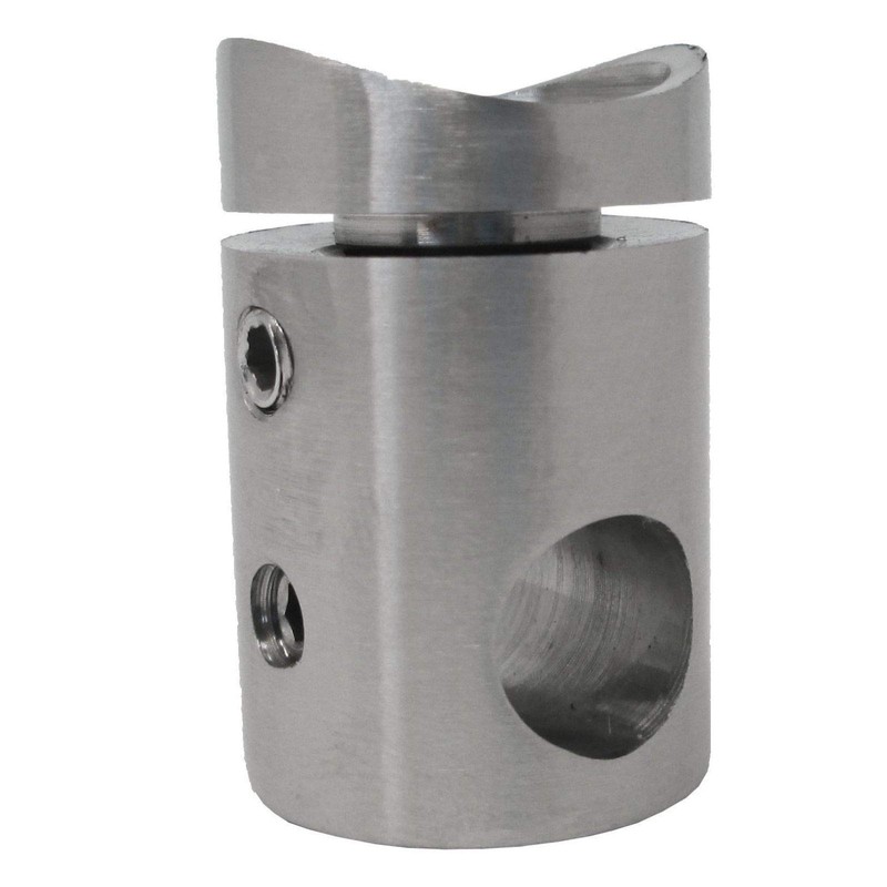 8 x Premium Cross Bar Holder Stainless Steel Diameter 22