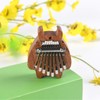 8 Keys Mini Kalimba Exquisite Thumb Piano Marimba Music Good