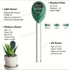 Generic 3-Way Soil Meter With Light Moisture & pH Levels