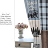 Kazynee Rustic Bear Deer Blackout Curtains for Bedroom,Retro Farmhouse Forest