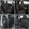 RAWAKORW Faux Leather Car Seat Covers Fit for 2008-2020 Dodge