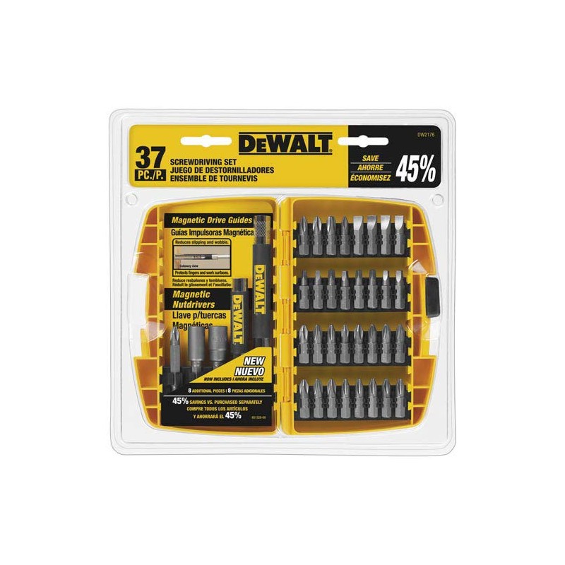 DEWALT Screwdriver Set, 37-Piece (DW2176)