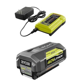 RYOBI 40-Volt 2.6 Ah High Capacity Combo Kit, (No-Retail Packaging), OP40261 + OP404 (Renewed)