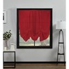NetCurtainsUK Plain Voile Tie Blind Curtain Panels 140cm (55'') Wide