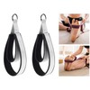 STARTIST 2Pcs D Rings Straps Handle,Pilates Double Loop Straps Pilates