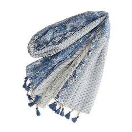 FASELE Stole, Large, Soft, Refreshing, Cooling Protection, Sunburn Protection, UV Protection, Skin Feeling, Thin, Cold Protection, Present, Gift, Lightweight, All Seasons, Stylish, Elegant, Travel,