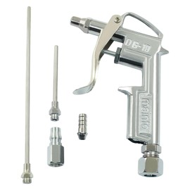 LDEXIN Air Compressor Blow Gun 5pcs/set, Air Blowing Gun Aluminum Alloy Air Nozzle, Pneumatic Air Compressor Accessories for Motorcycle Repairing/Mechanics