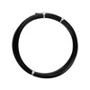 Nicerity Black Wall Mount Curtain Wire Rod Set