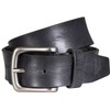 bruno banani Men's Leather Belt, black