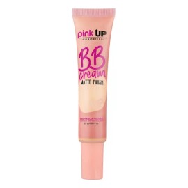 Bb Cream Matte Finish Pink Up Con Color Tono Beige 03-c Beige
