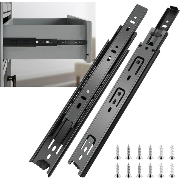 No Brand 14 inch Drawer Slides 6 Pairs (12pcs) Full