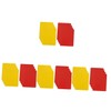 Kisangel 32pcs Referee Practical Cards Red Yellow Sports Judge Cards