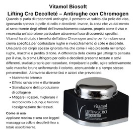 Vitamol Biosoft Cro Anti Aging Anti Falten Lifting Creme für Hals und Dekolleté – 50 ml.