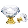 Ravinte 25 Pack Crystal Drawer Knobs - Glass Cabinet Knobs,