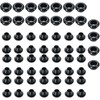 60 Pcs Rubber Grommets 8 x 10mm Electrical Conductor Wire