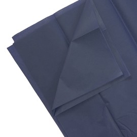 JAM PAPER Tissue Paper - Navy Blue - 10 Sheets/Pack