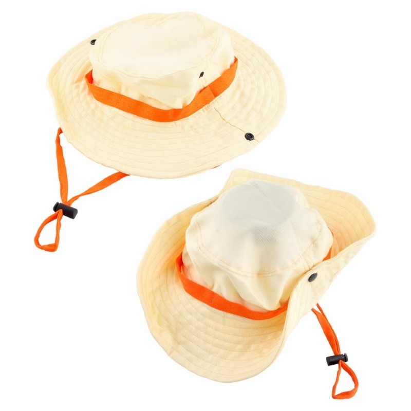2Pcs Kids Explorer Costume Set Cargo Vest and Hat Outdoor