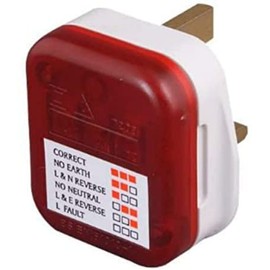 Mr Gadget's Solutions UK Mains Plug In Electrical Socket Tester Safety Fault Power Tester