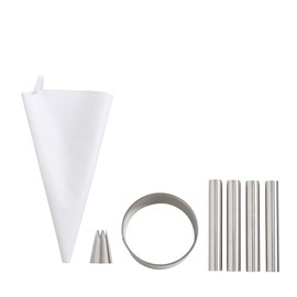 Fantes Cannoli Maker Kit, 7-Piece Set, The Italian Market Original since 1906