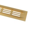 Vent Systems 40 x 300 mm Gold Aluminium Ventilation Grille.