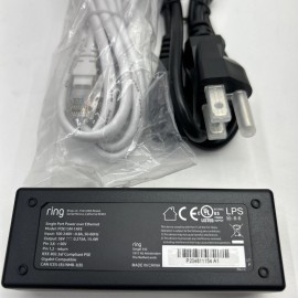 Ring PoE Injector Adapter for Ring POE15M-1AFE 56V 0.275A 15.4W 802.3af Compliant NEW